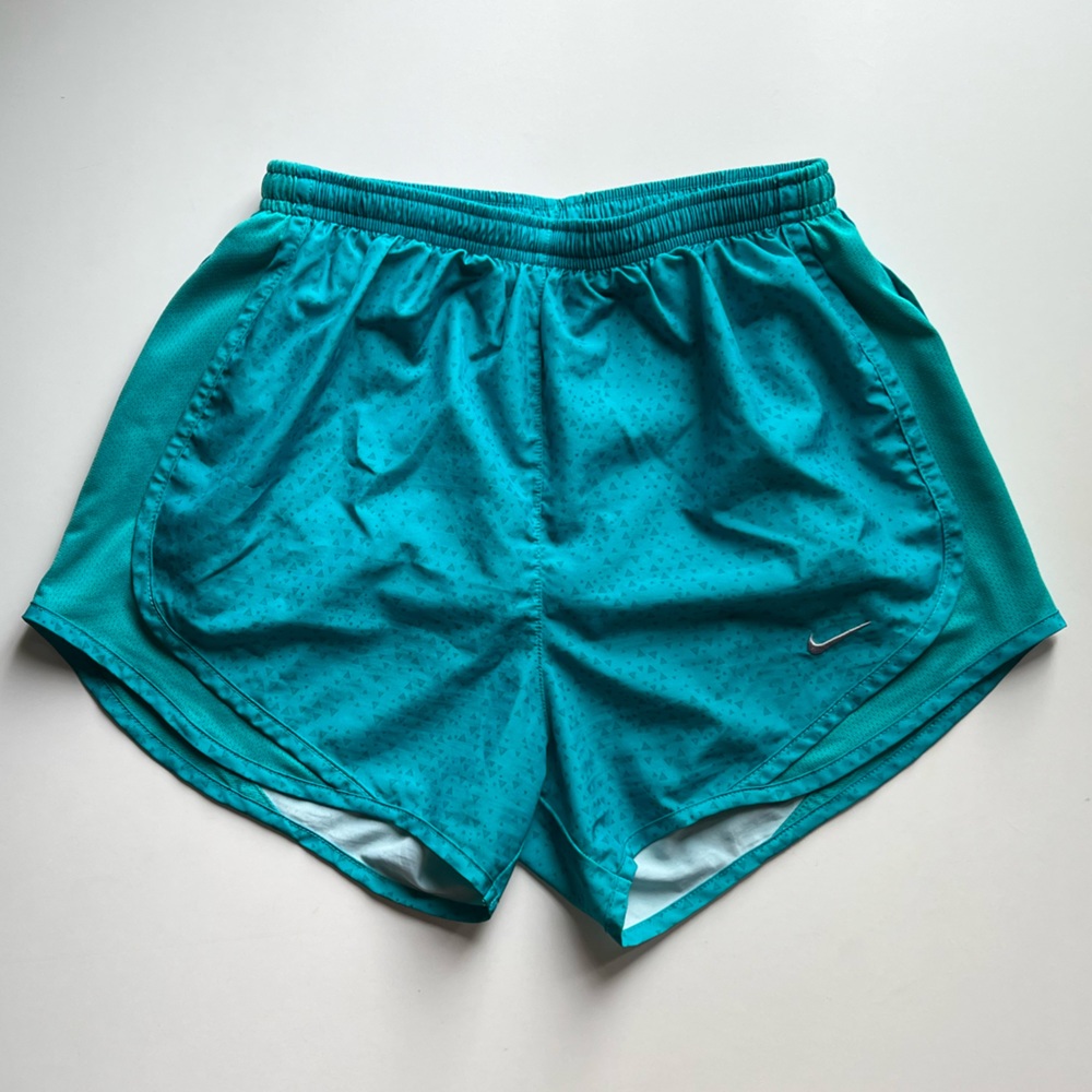 Women’s Nike Dri-Fit Running Training Athletic Shorts (Teal - XS)